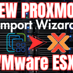 Novo assistente de importação Proxmox para migração de VMs VMware ESXi